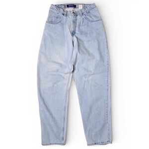 Vintage 90’s Baggy 561 Silvertab Levis Light Wash Fade Size 31X34